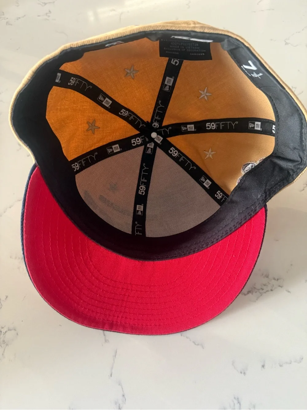 New ERA New Orleans Pelicans Jet Life Curren$y fitted hat cap 7 1/2 NBA limited